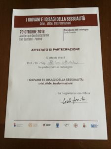 attestato convegno